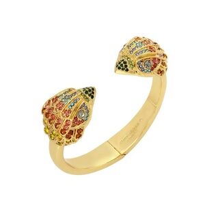 Kurt Geiger Rainbow Crystal Eagle Hinged Bangle Bracelet